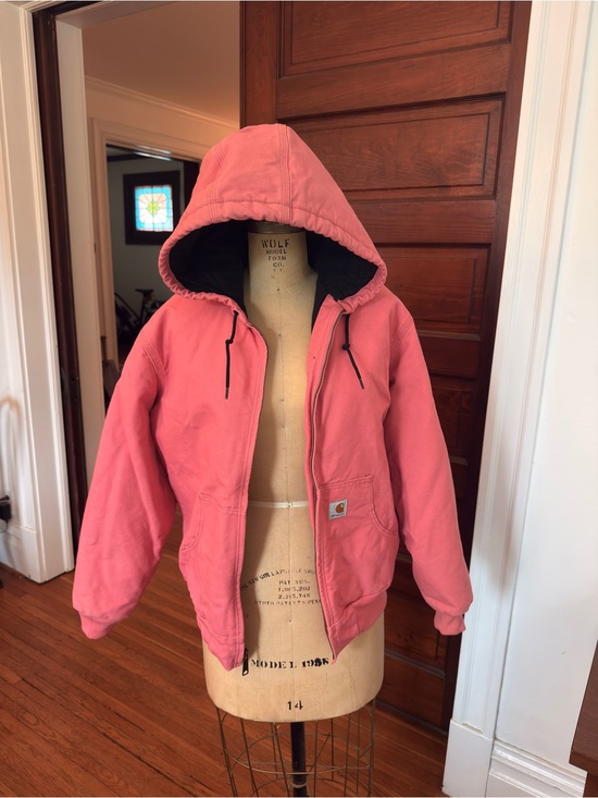 Carhartt Jackets & Blazers - Vintage Pink Carhartt Duck Canvas Jacket